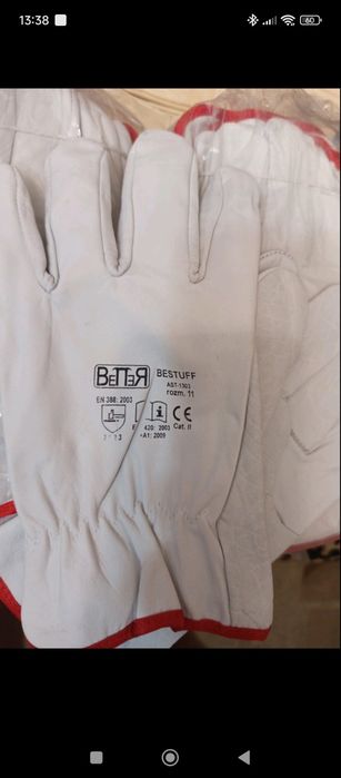 Рукавички робочі шкіряні ,перчатки рабочие кожаные DELTA PLUS