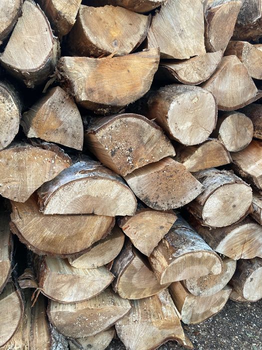 Drewno opałałowe opał kominkowe brzoza transport