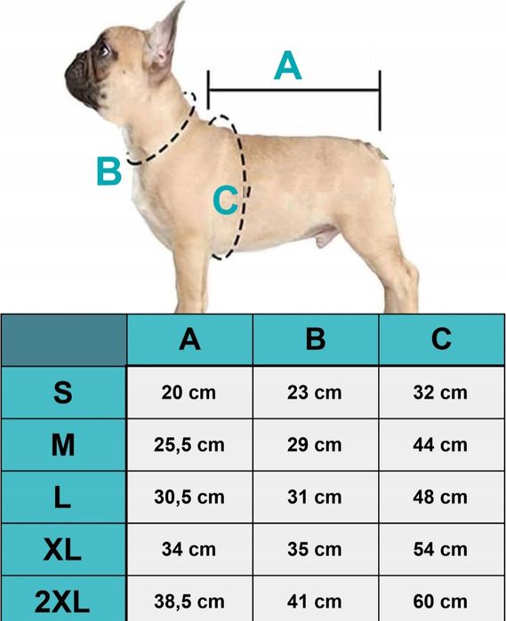 Ubranko dla psa, płaszcz przeciwdeszczowy M