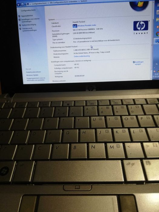 Hp Mini 2133 portátil