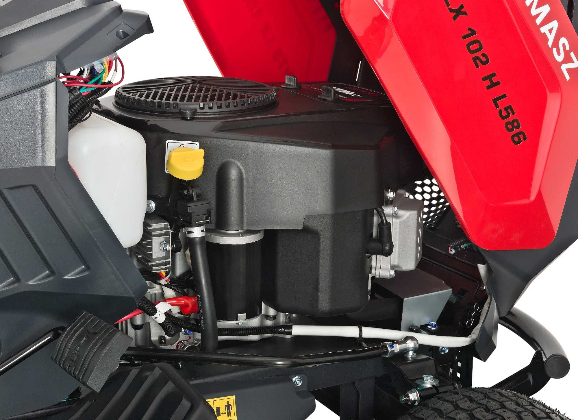 Traktorek HORTMASZ 586cc Loncin V2 POMPA HYDRO 18KM 102cm LCD+MYJKA