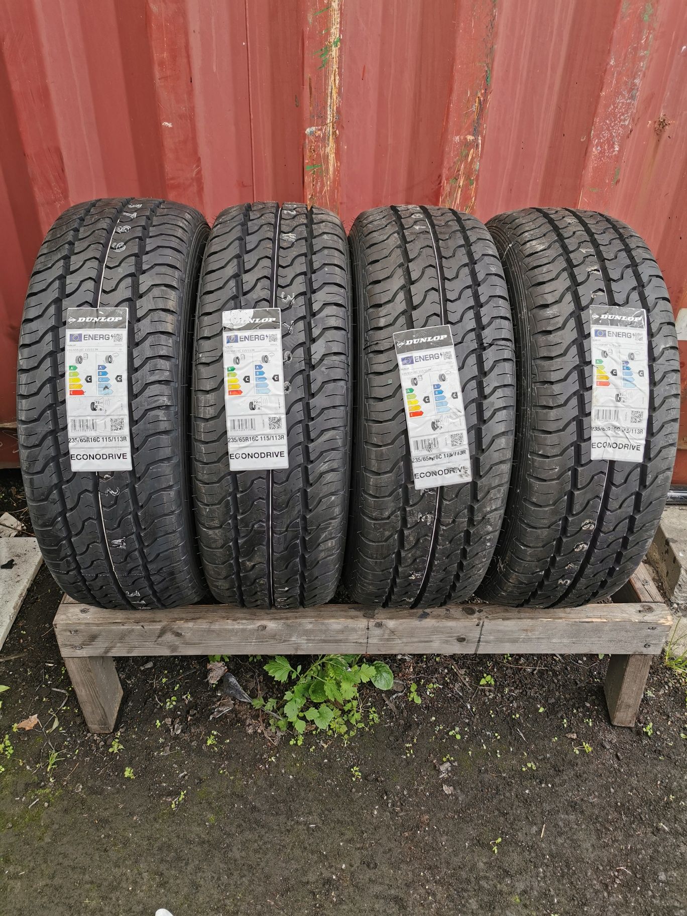 Nowe opony letnie Dunlop econodrive 235/65/16C 115/113R 4szt 2025r Fv