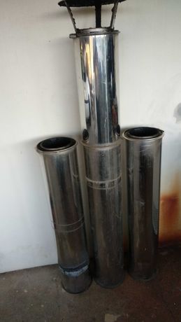 Tubo Inox Parede Dupla 150 mm