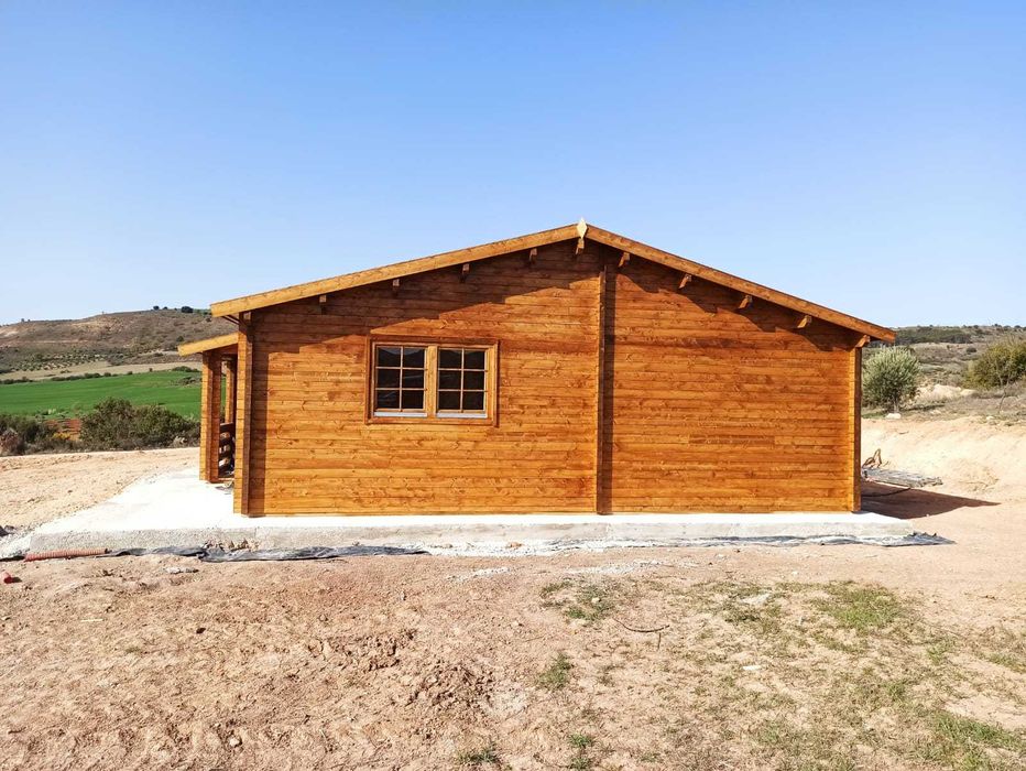 Casa de Madeira para Jardim - Modelo ESTONIA de 70m2