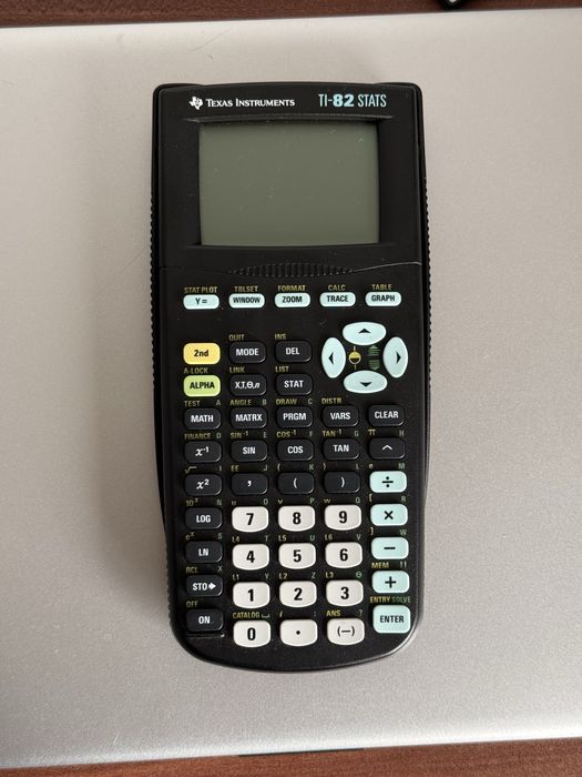 Casio Texas Instruments TI-82 STATS