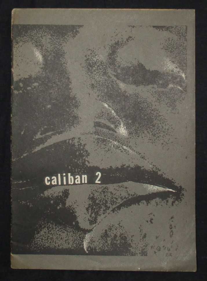 Livro Revista Caliban 2 Muito Raro