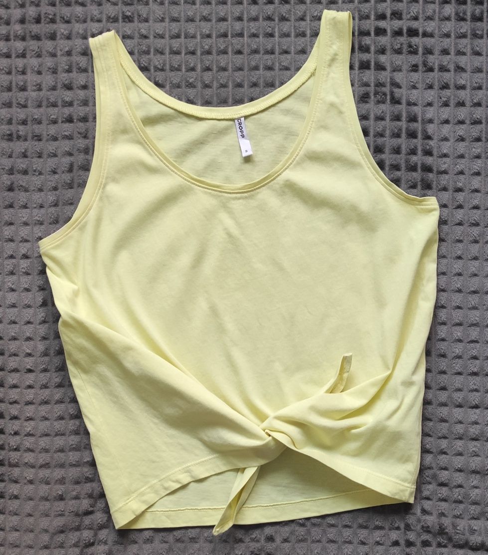 Cropp crop top S wiązany