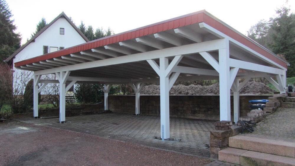 Wiata garażowa CARPORT 4 samochody 12x6m Solar Panele Fotowoltaiczne