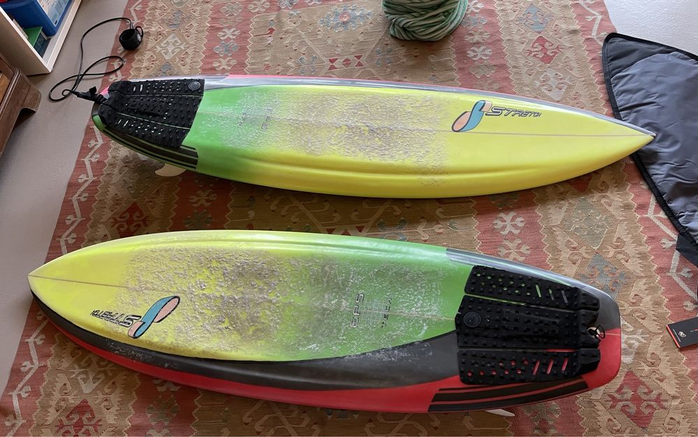 Pranchas Stretch. Quiver completo. 6’1 e 5’9