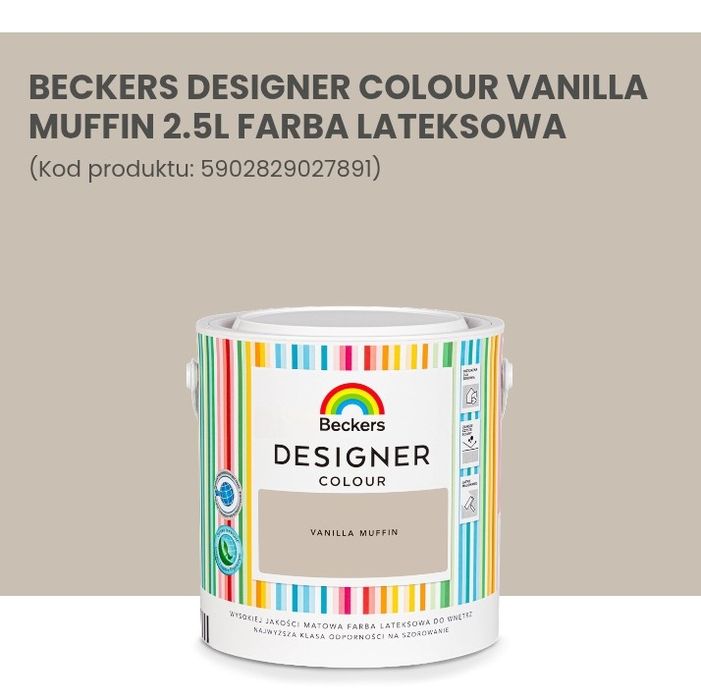Farba Beckers 2.5l