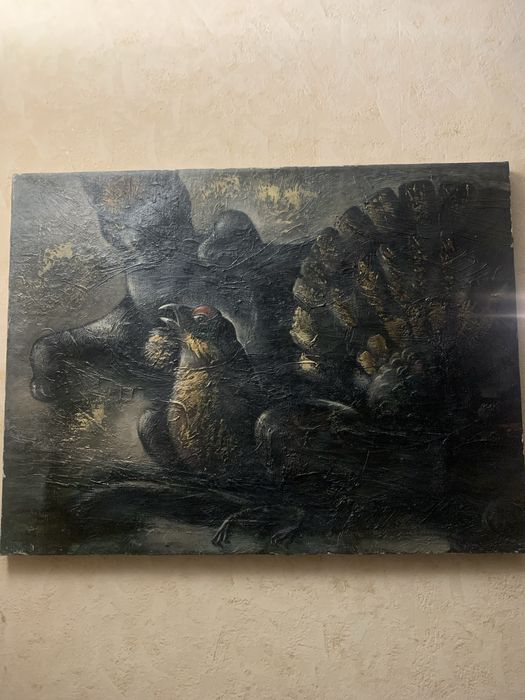 Продам картину маслом «Чорний кіт», 90-х р