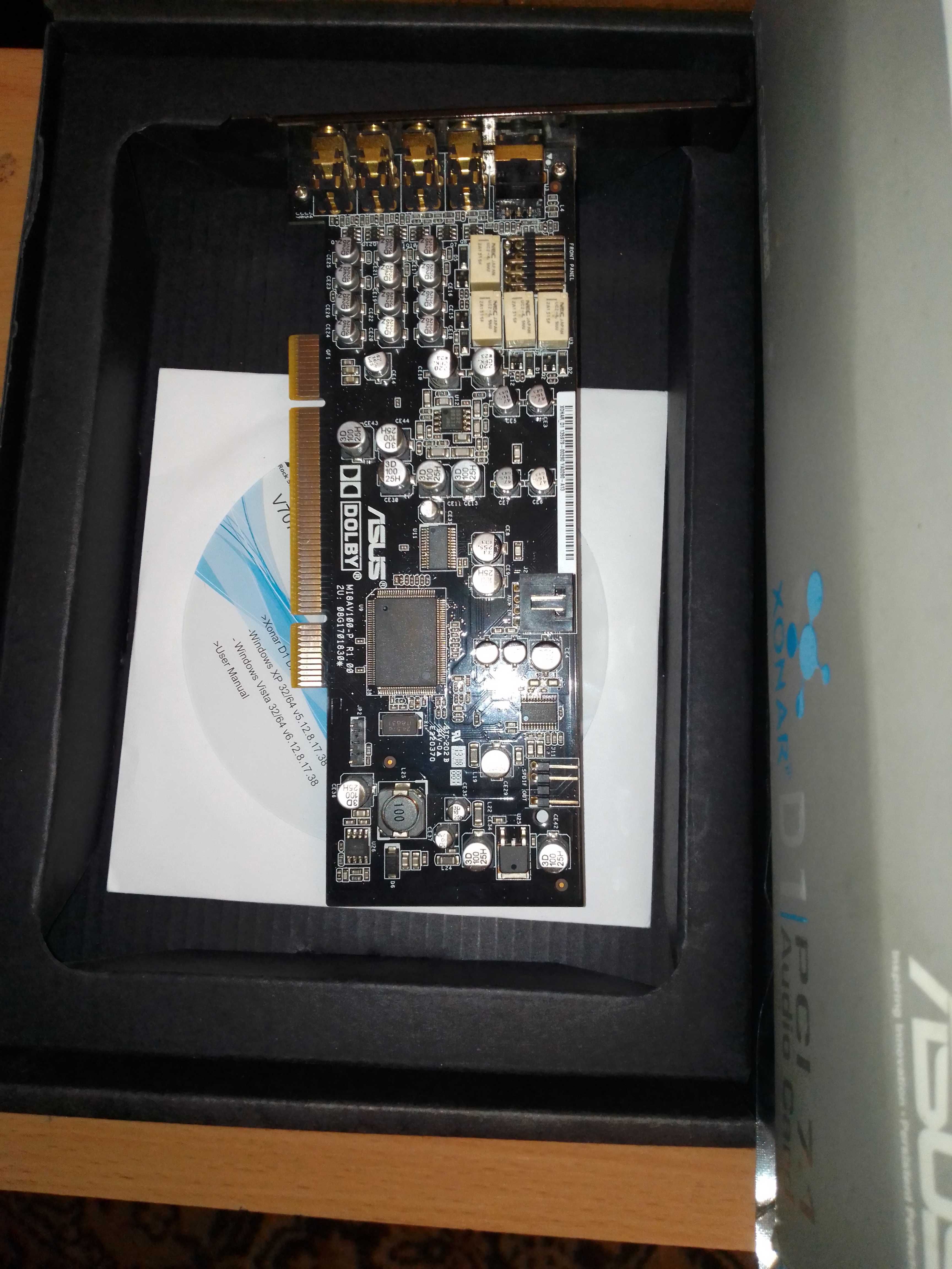 Звуковая карта Asus Xonar D1 (PCI)