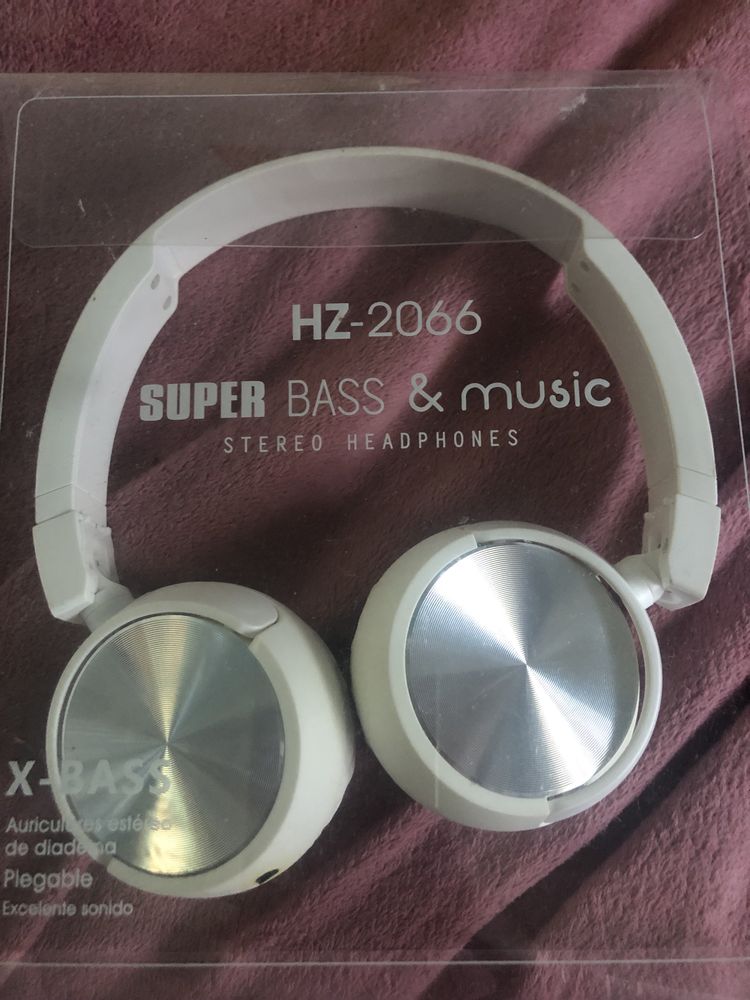 Fones novos nunca usados