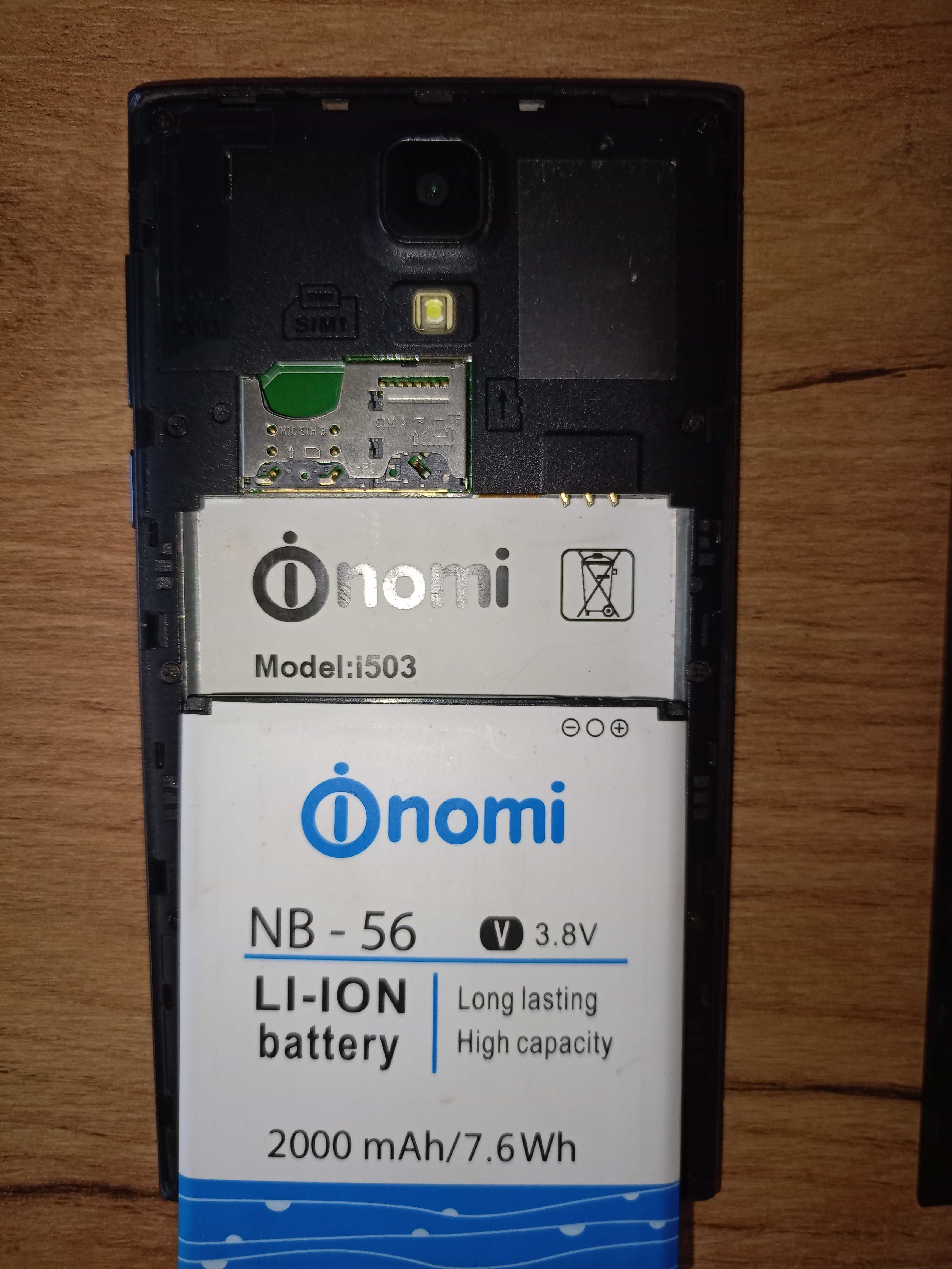 телефон Nomi i503, экран побитый на запчасти