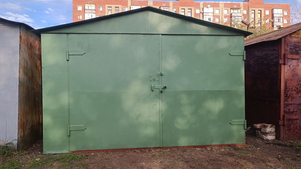 Гараж металлический 6.1х3.5