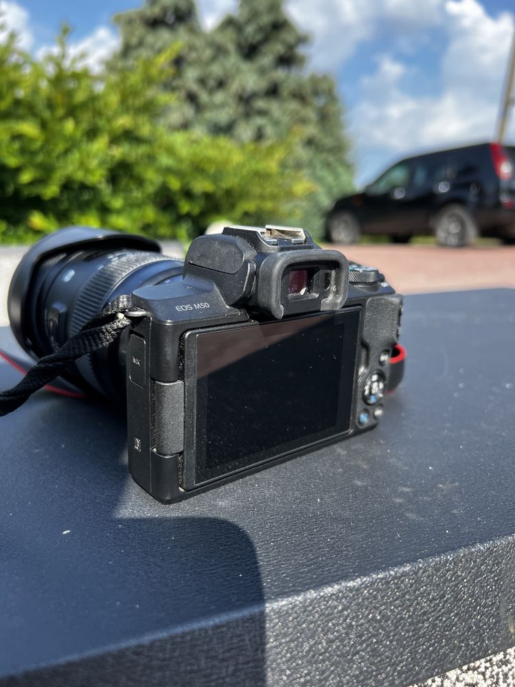 Canon m50 + Sigma Art 18-35+50mm 1.8+ canon 15-45