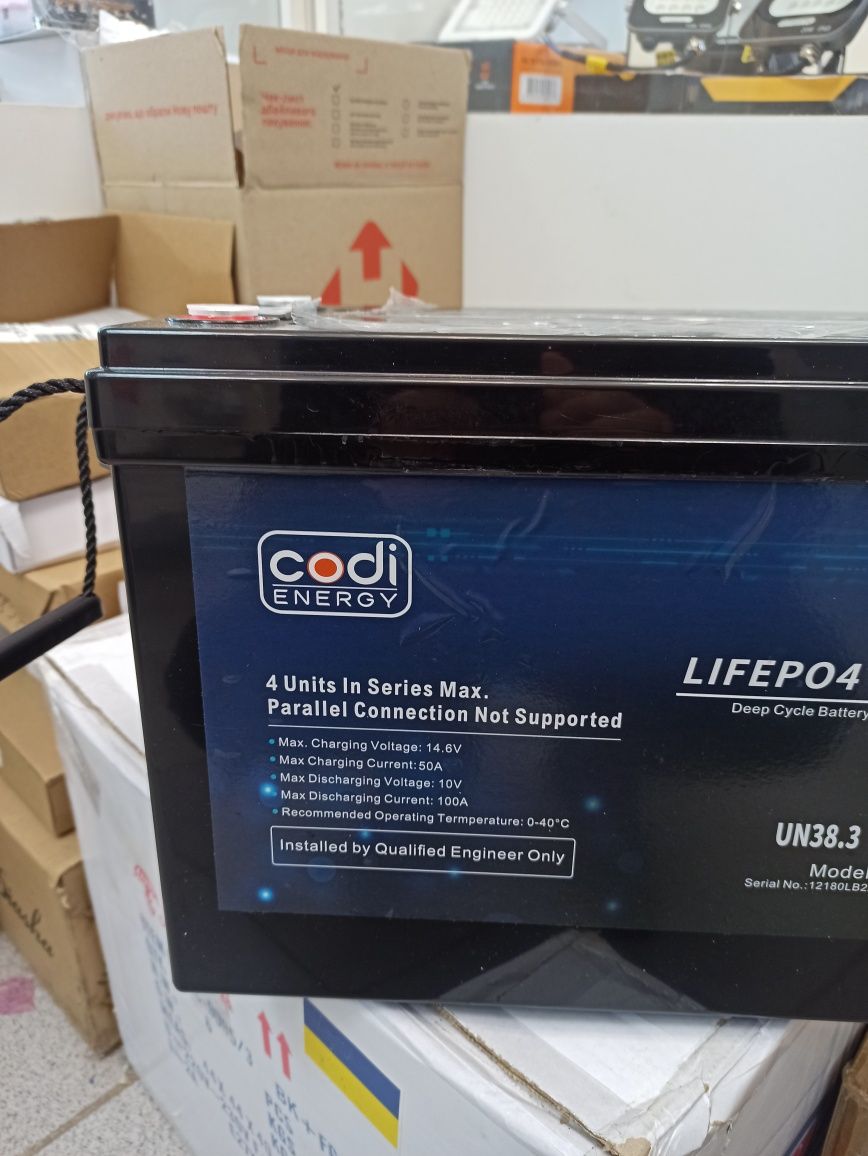 Акумулятор літій-залізо фосфат LIFEPO4 12.8v 180AH