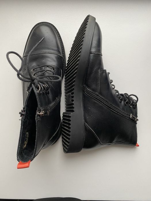 Ботинки мужские зимние кожаные Respect