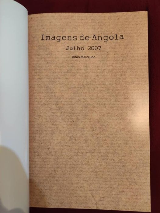 Livro 'Imagens de Angola'