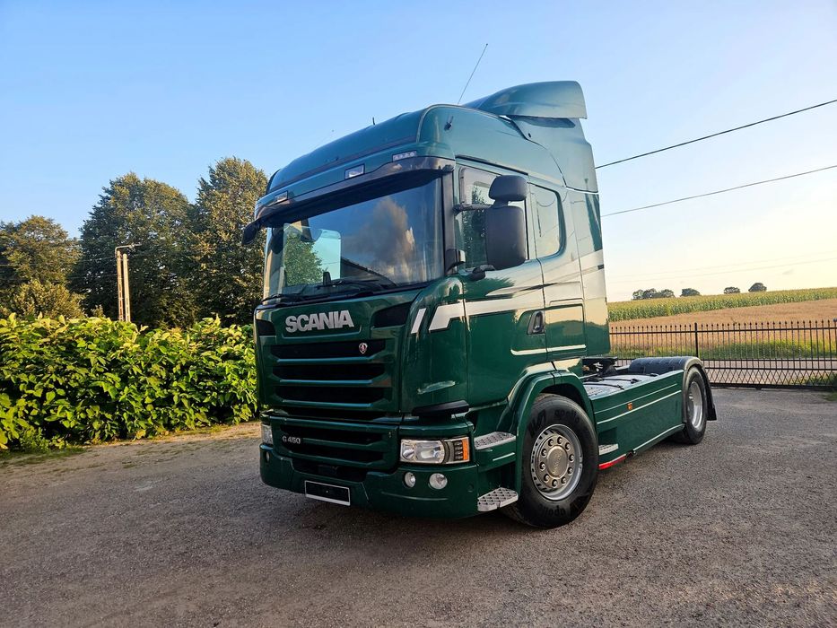 Scania G450  Scania G450 Idealny_Stan_Ekonomiczna_Bardzo_Ładna_Scania_Gotowa_do_Pra