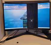 monitor 27" Samsung uszkodzony, nowy