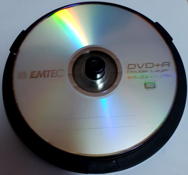 CD, DVD, DVD+R DL 8.5Gb Emtec двухслойные диски для X-Box ОПТ