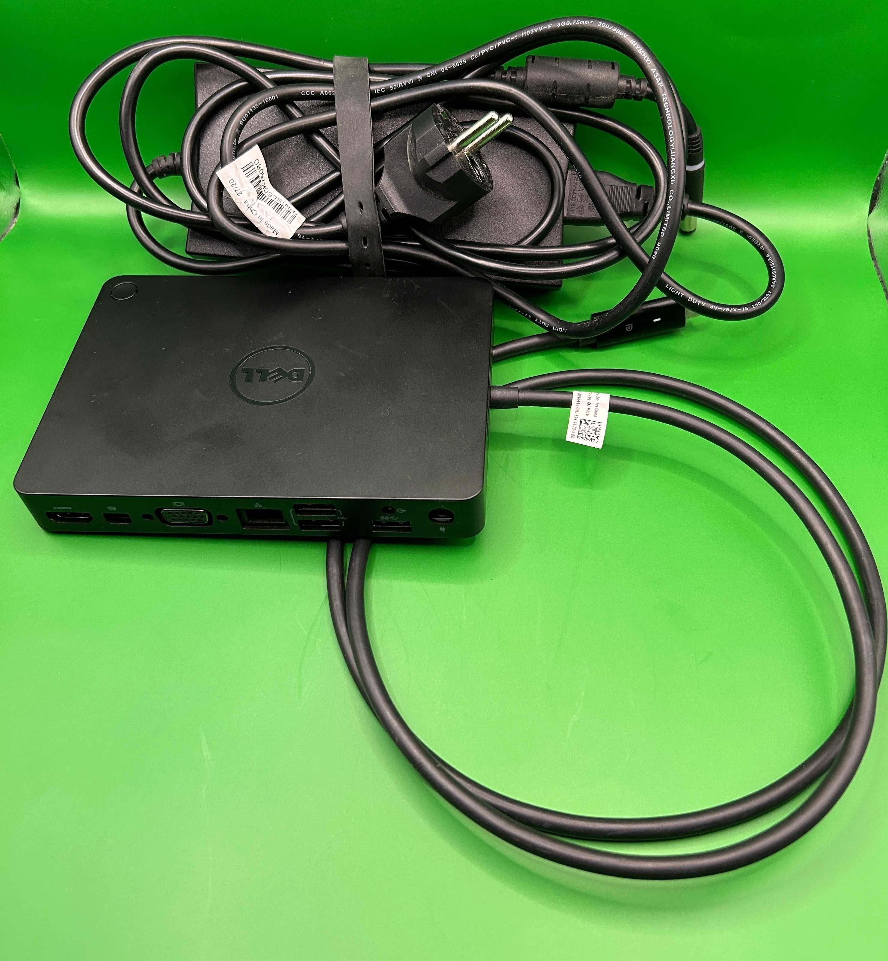 Stacja Dokująca DELL WD15 USB-C K17A 452-BCCQ z Zasilaczem