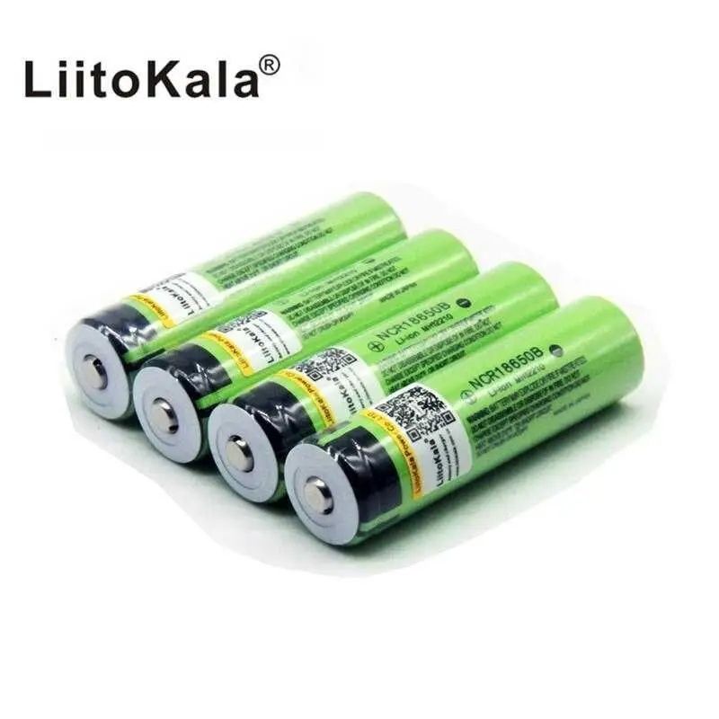 Акумулятор 18650 34T LiitoKala NCR18650B 3400мАч Panasonic