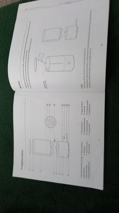 Antybakteryjny nawilżacz powietrza Mi Smart