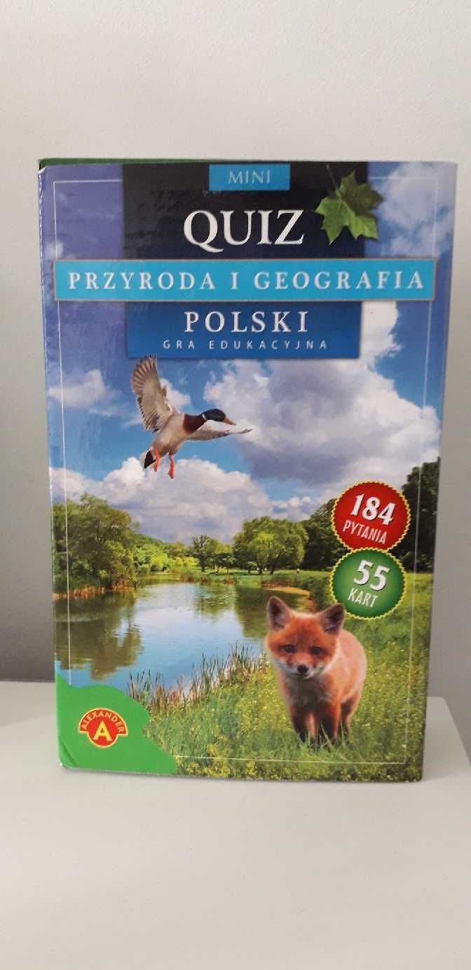 Gra quiz edukacyjny Przyroda i Geografia Polski firmy Aleksander