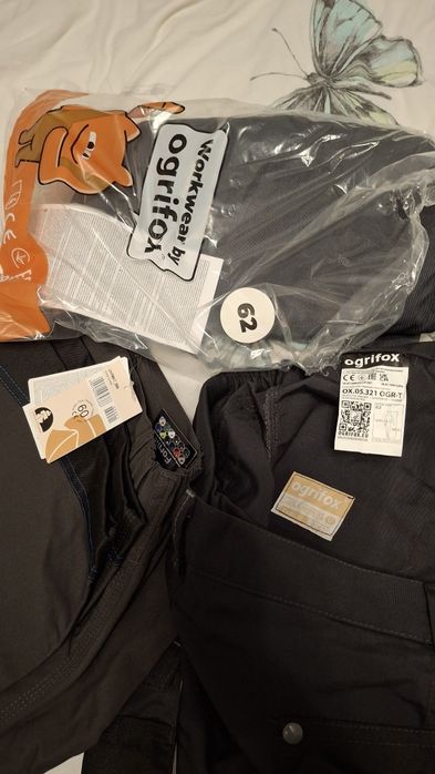 Spodnie robocze dwie pary + spodenki gratis