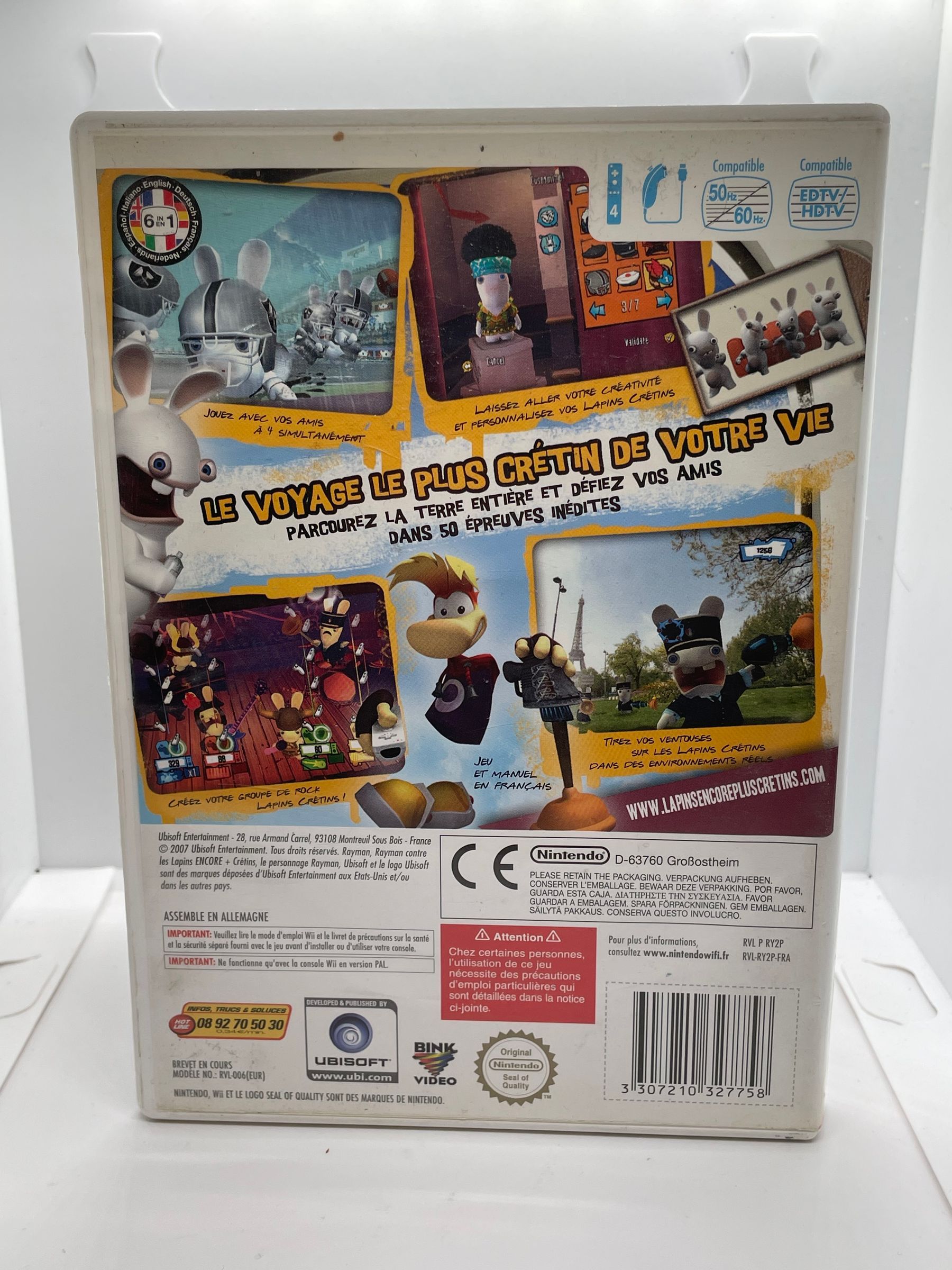 Rayman Raving Rabbids 2 Nintendo Wii Po Angielsku