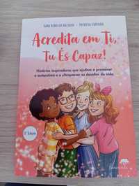 Livro Acredita em ti, tu és capaz