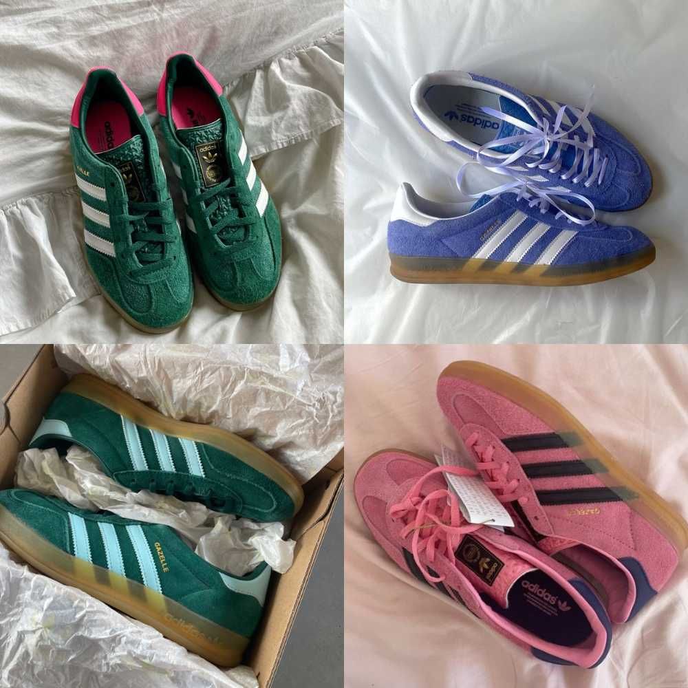 Жіночі кросівки Adidas Gazelle indoor (різні кольори)