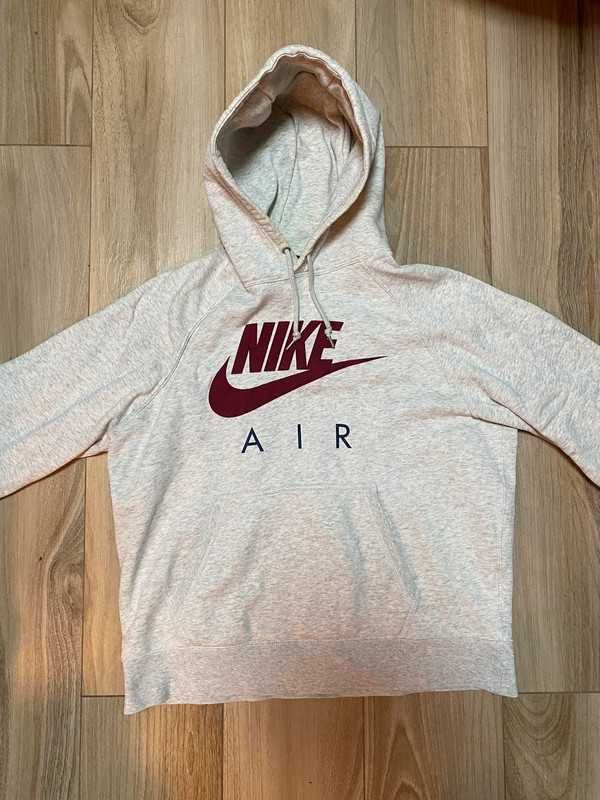 Męska szara bluza z kapturem Nike Air