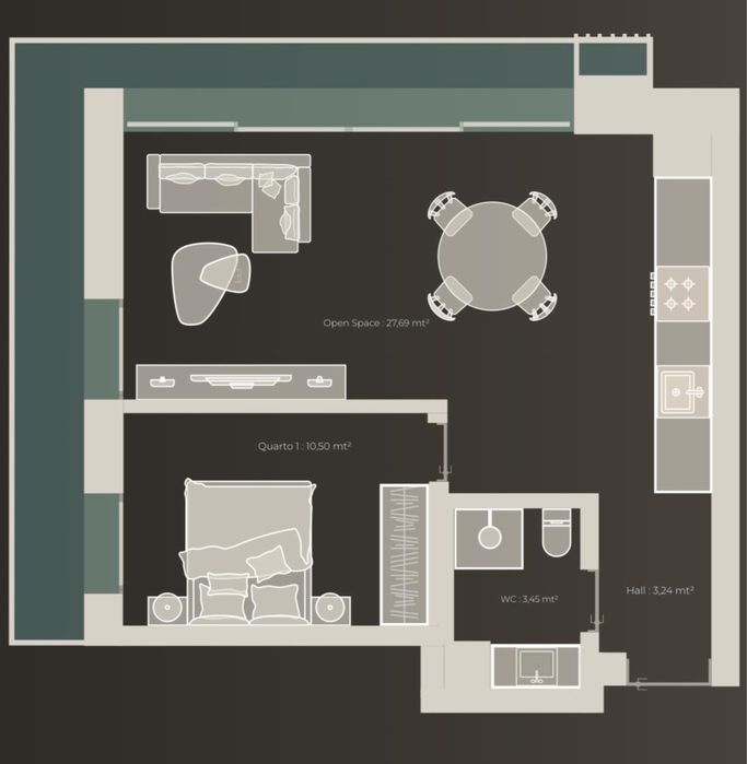 Vendo cedência de posição apartamento