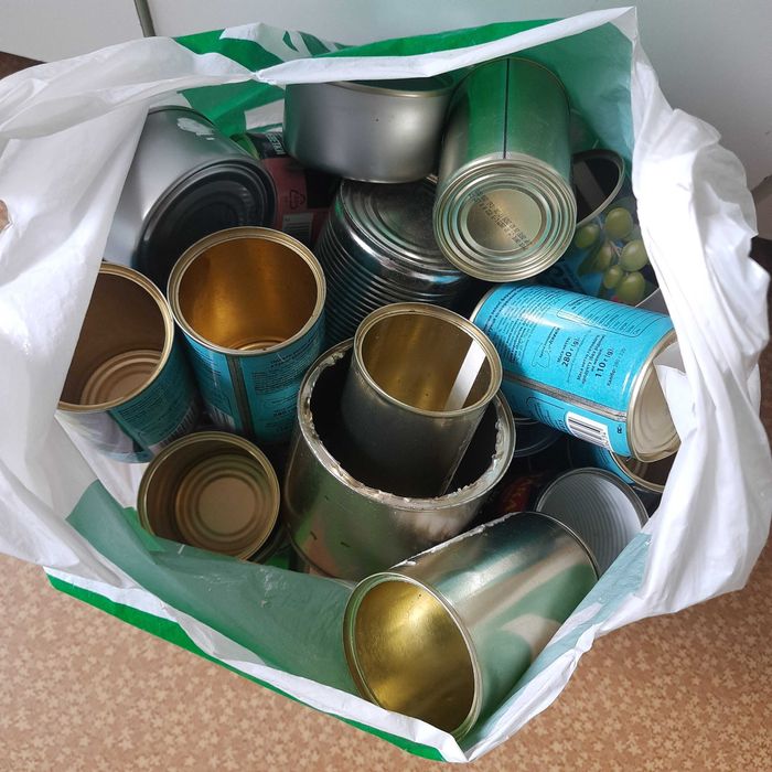 Жестяні баночки БЕЗКОШТОВНО з під консервів САМОВИВІЗ