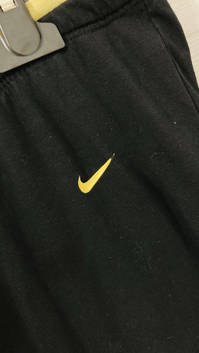 Spodnie nike czarne sportowe dresowe