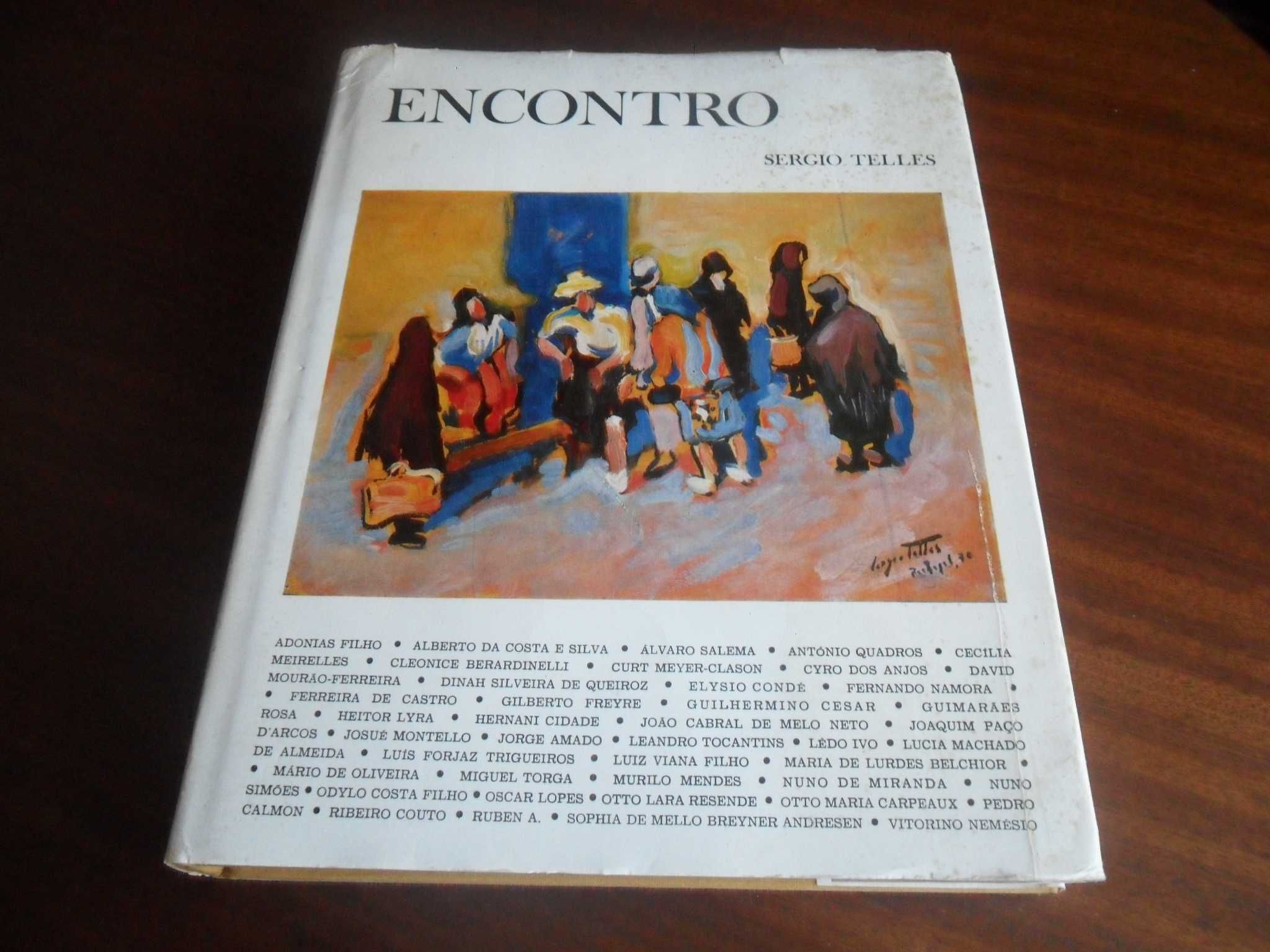 "Encontro" de Sérgio Telles - 1ª Edição de 1970