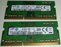 RAM DDR3 8GB -> 2x 4GB 1600MHz 
PC3L-12800S do laptopa sodimm