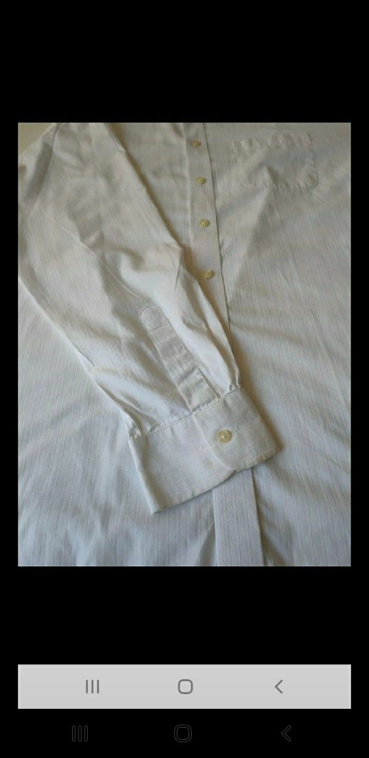 Koszula Pierre Cardin,rozmiar 2XL,męska, biała