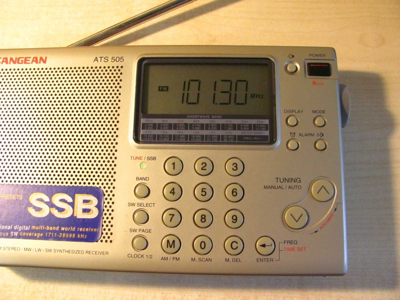 Radio przenośne globalne SANGEAN ATS 505 LW/MW/SW/SSB