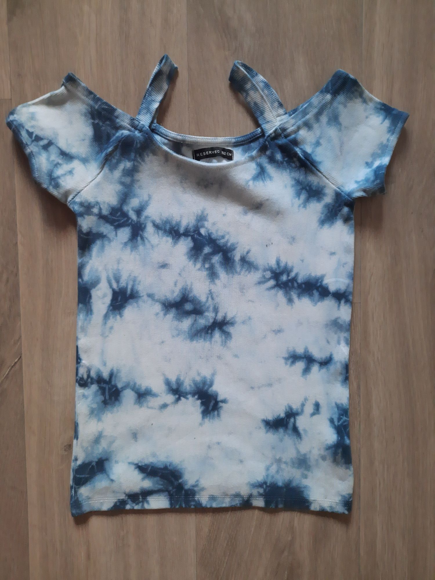 Bluzka t-shirt 152cm motyw: tie dye