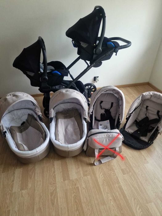 Carrinho Gémeos novo