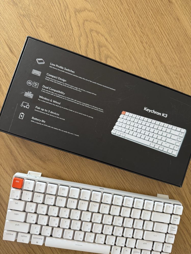 Клавіатура  Keychron K3 84