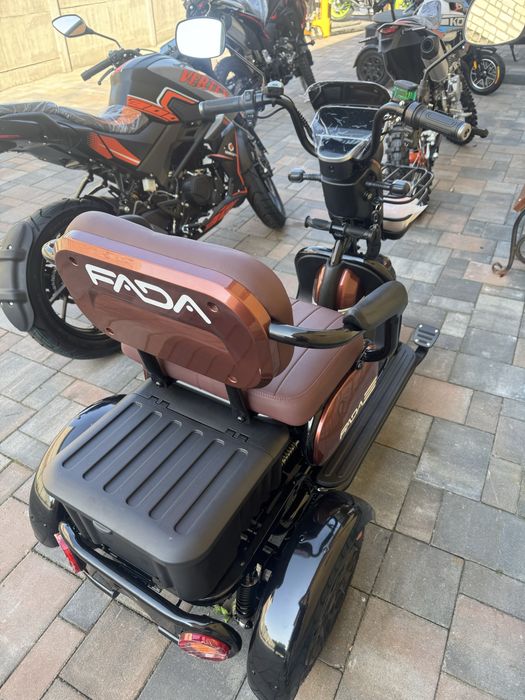 Електротрицикл FADA OLDI MAX 1100WAT. Доставка