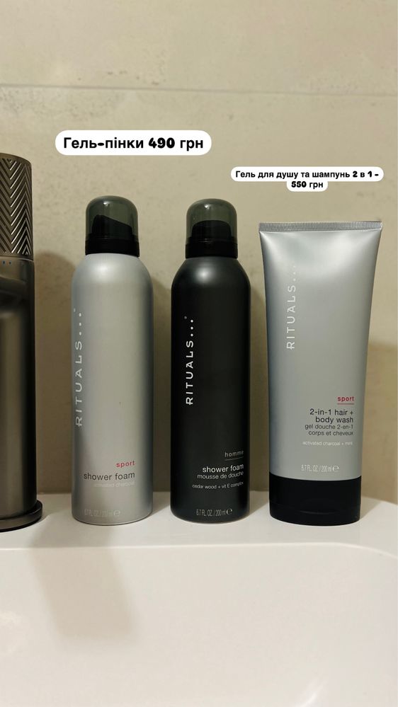 Чоловічий подарунковий набір Rituals Homme