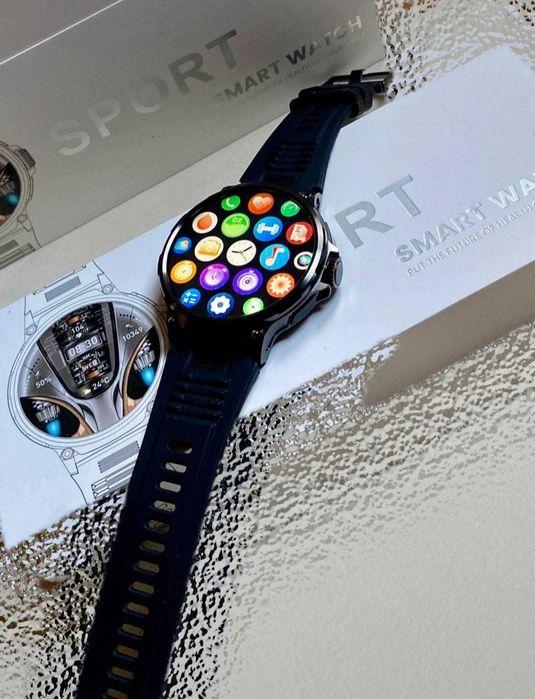 Smartwatch Sport Nowy czarny