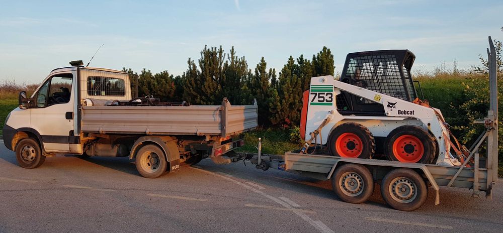 Wynajem: Ładowarek Bobcat 753 / 2.2 tony. Prace Ziemne.