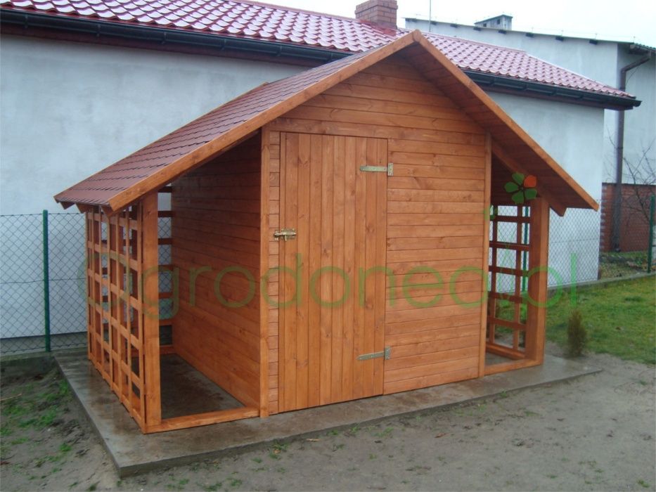 Drewniany Domek Ogrodowy Narzędziowy PRODUCENT